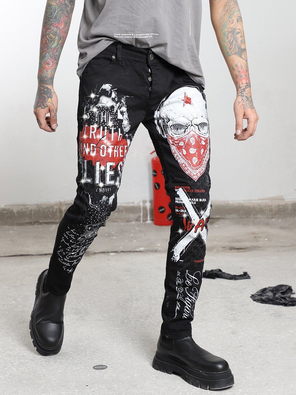 RED DEVIL Jeans SERNES-X 