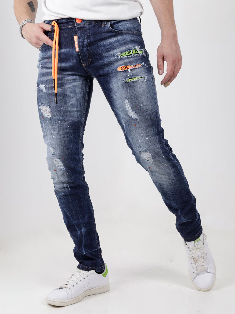 Dsquared2 men's slim fit jeans - GRAPHITE.