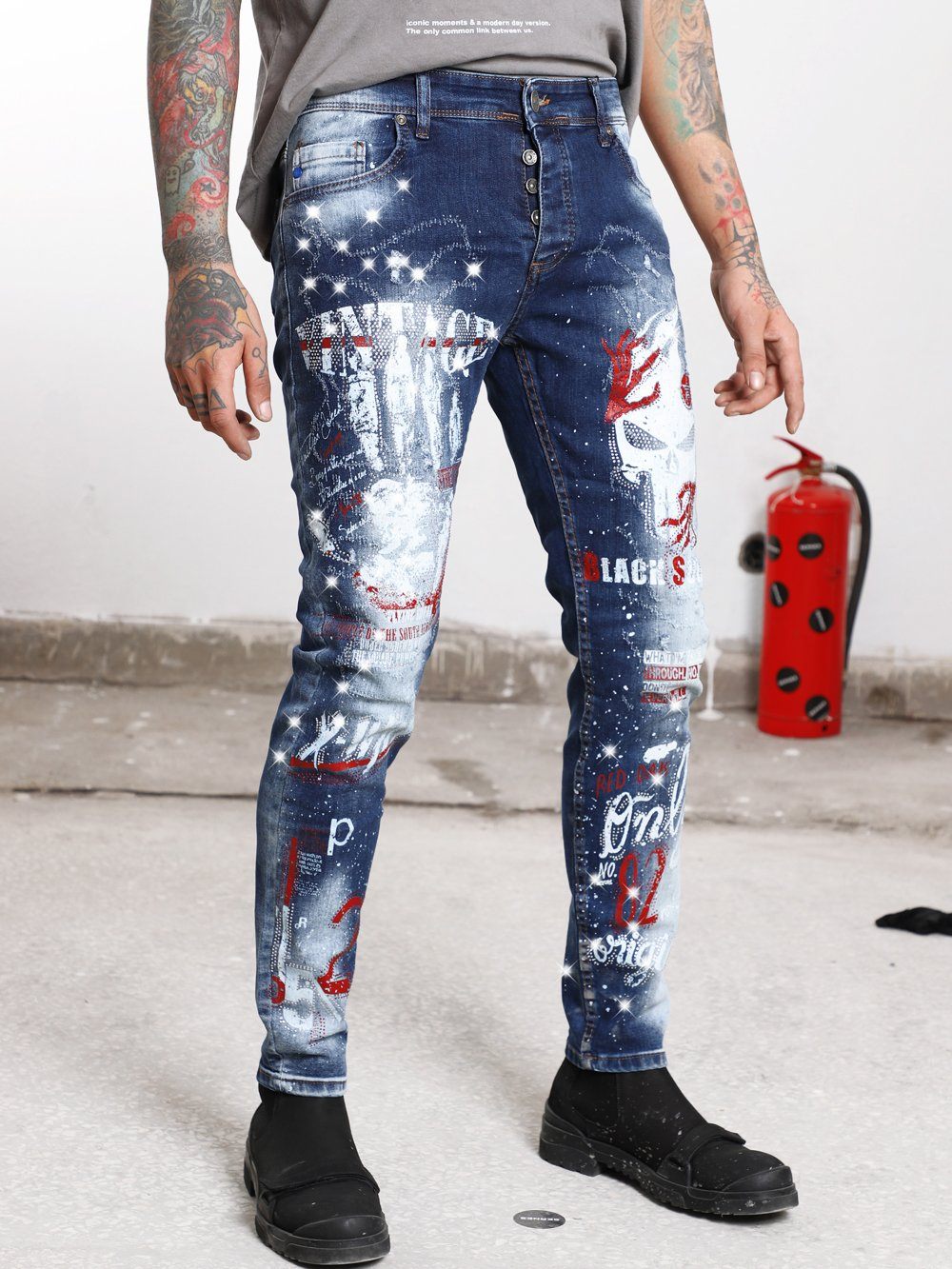 NIGHTMARE Jeans SERNES-X 