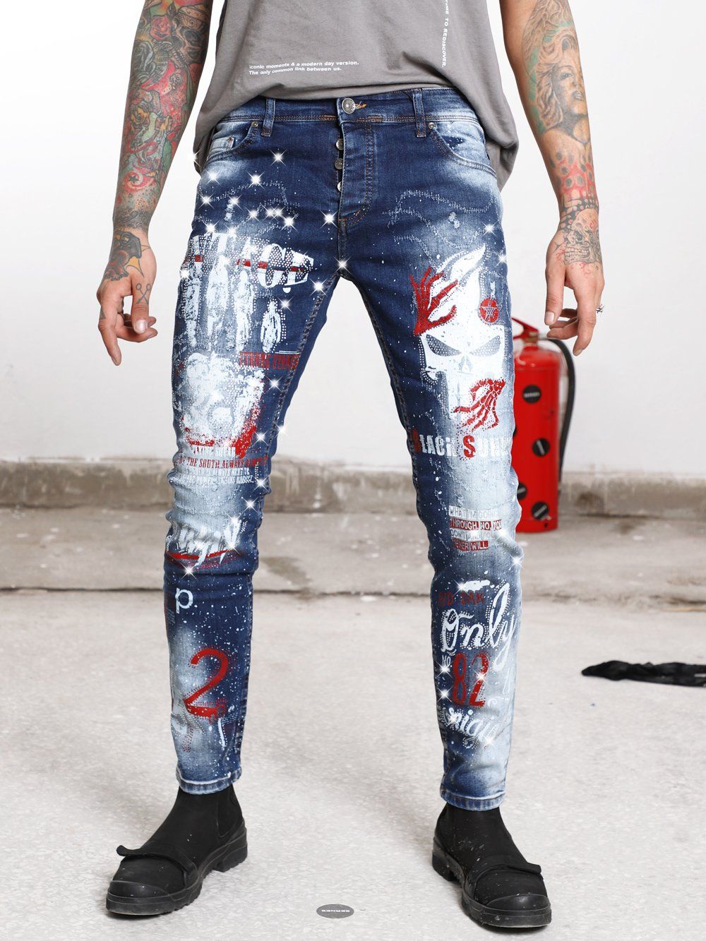 NIGHTMARE Jeans SERNES-X 