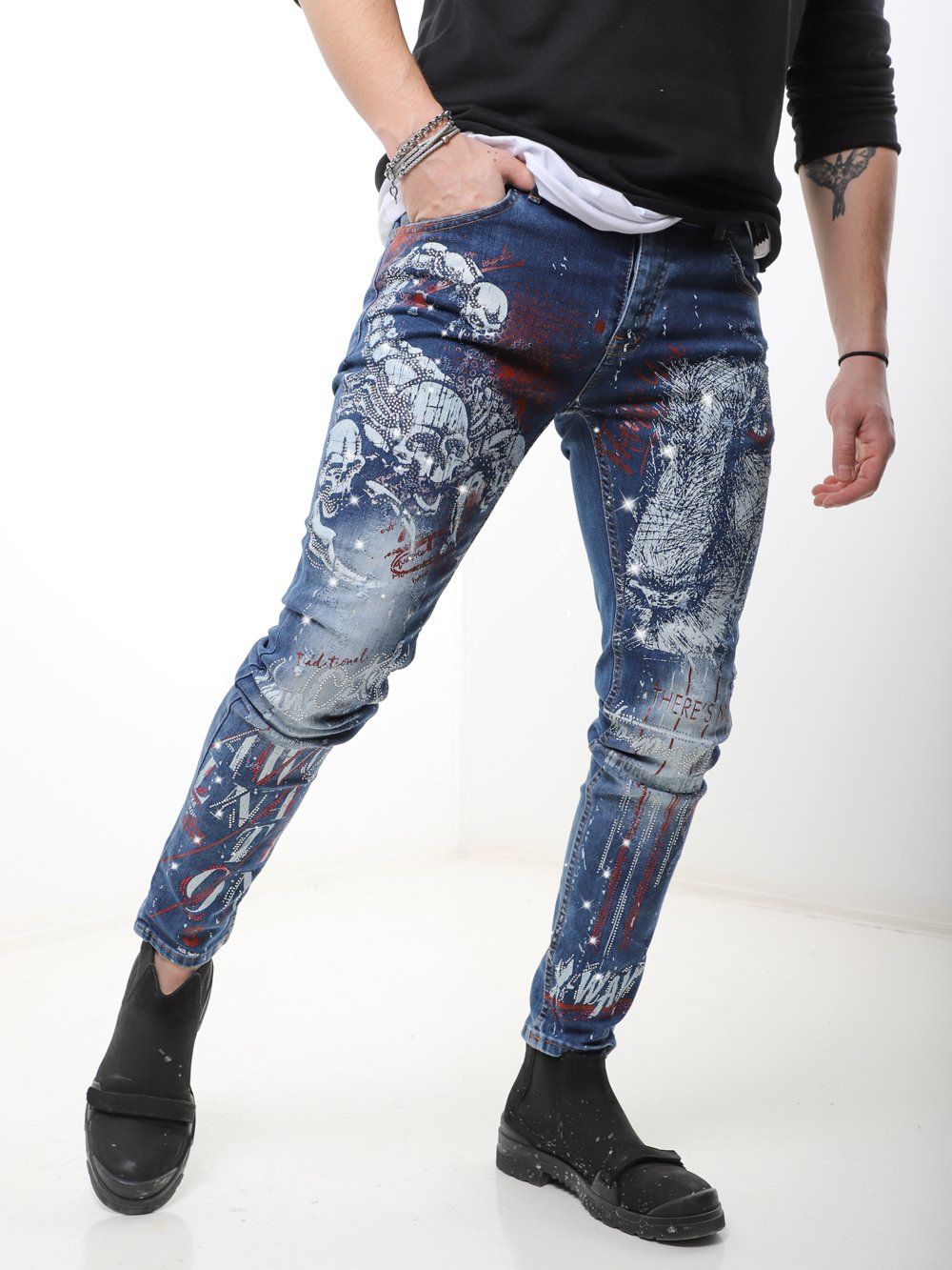 SKULLPION Jeans SERNES-X 
