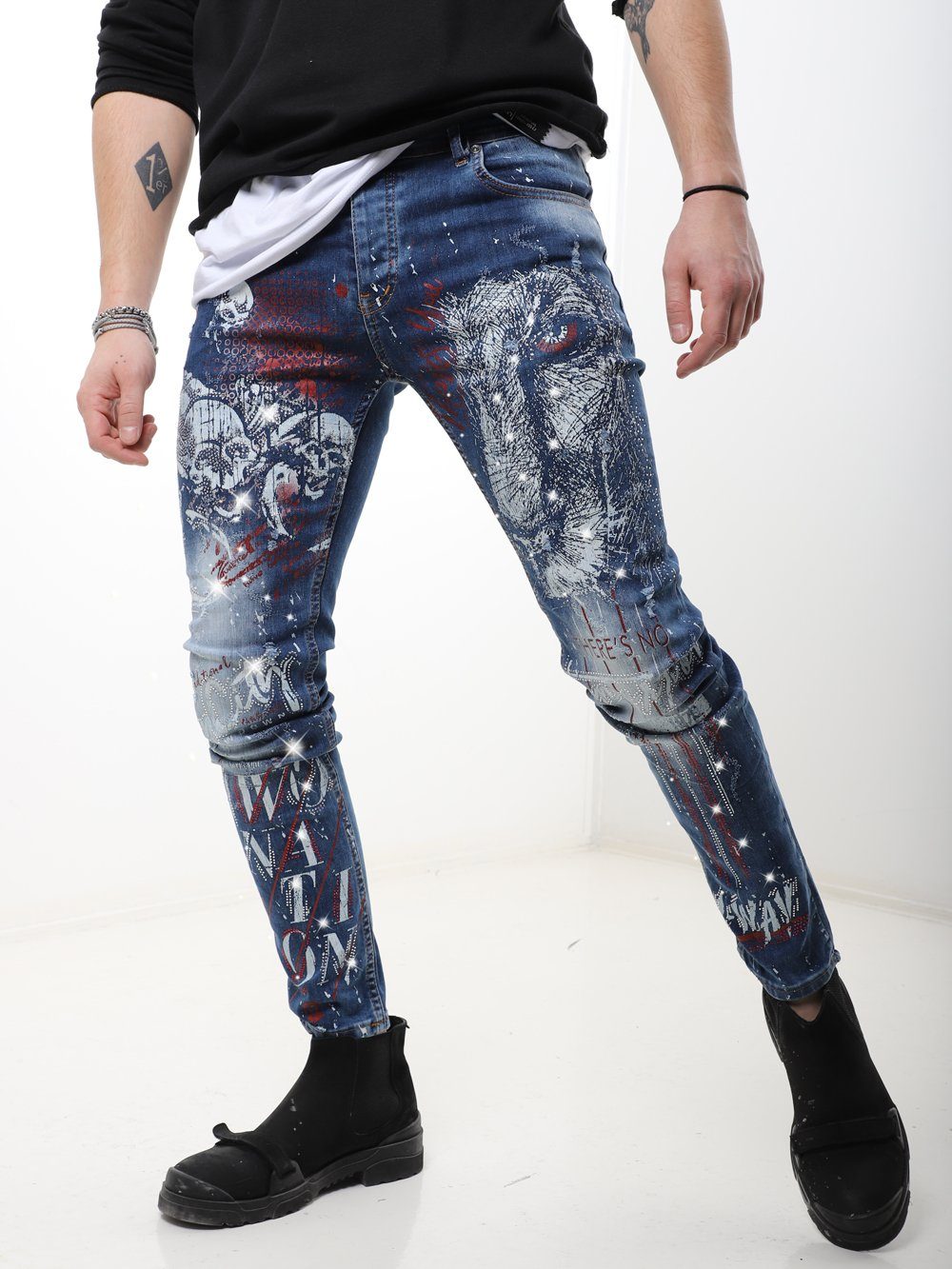 SKULLPION Jeans SERNES-X 